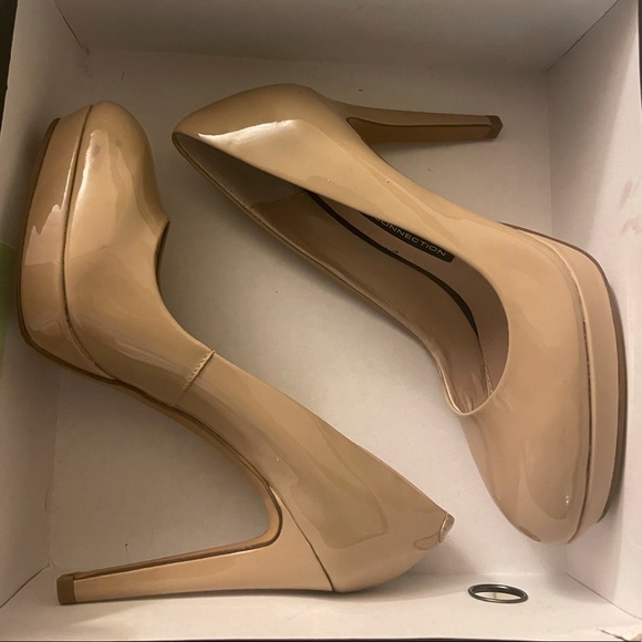 Nude Platform Heels French Connection - Picture 1 of 4